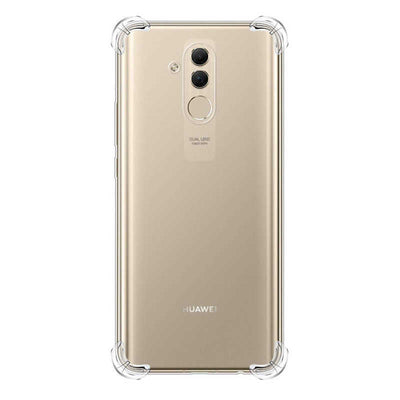 Huawei Mate 20 Lite Kılıf Zore Nitro Anti Shock Silikon Renksiz