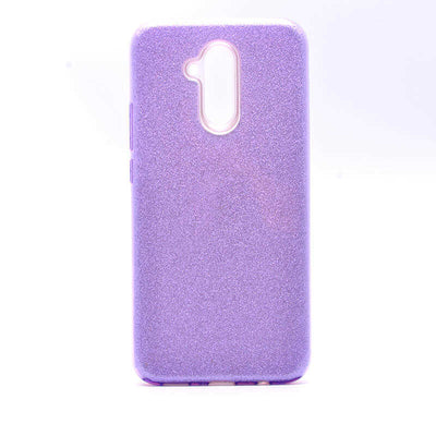 Huawei Mate 20 Lite Kılıf Zore Shining Silikon Mor