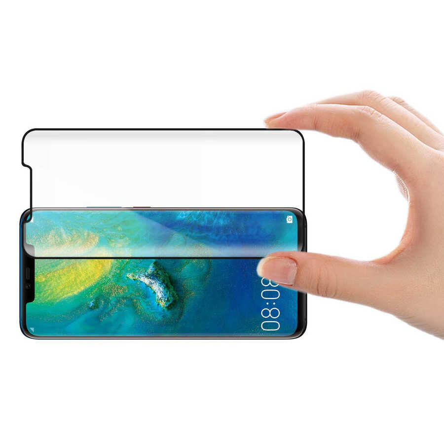 Huawei Mate 20 Pro Davin Seramik Ekran Koruyucu Siyah