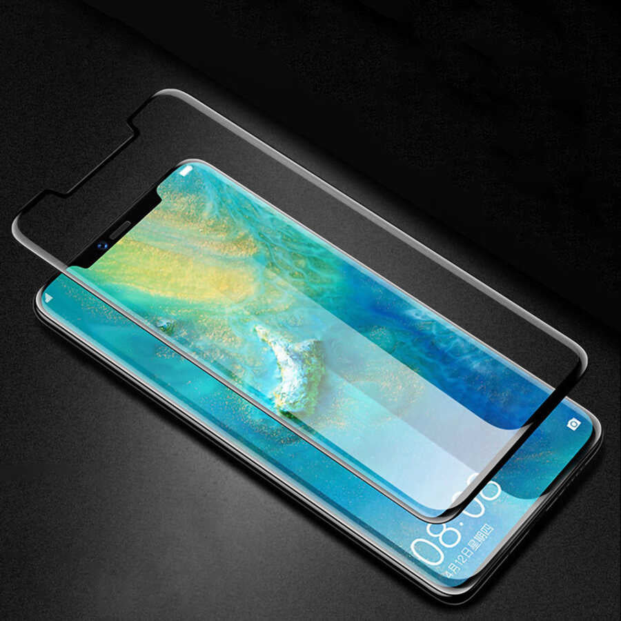 Huawei Mate 20 Pro Davin Seramik Ekran Koruyucu Siyah
