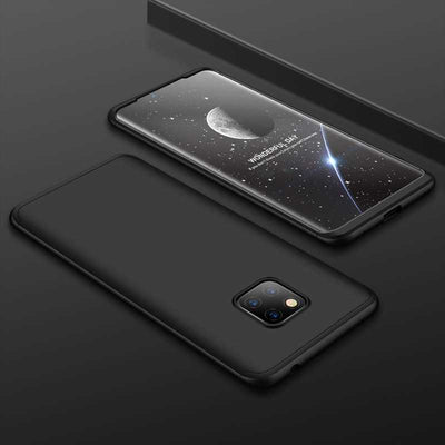 Huawei Mate 20 Pro Kılıf Zore Ays Kapak Siyah