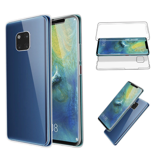 Huawei Mate 20 Pro Kılıf Zore Enjoy Kapak Renksiz