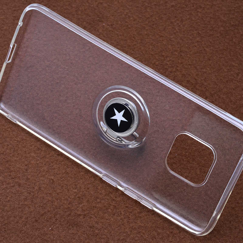 Huawei Mate 20 Pro Kılıf Zore Les Silikon Gri