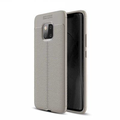 Huawei Mate 20 Pro Kılıf Zore Niss Silikon Kapak Siyah
