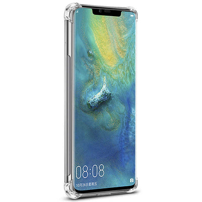 Huawei Mate 20 Pro Kılıf Zore Nitro Anti Shock Silikon Renksiz