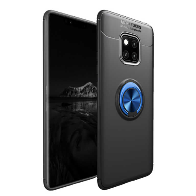 Huawei Mate 20 Pro Kılıf Zore Ravel Silikon Kapak Mavi