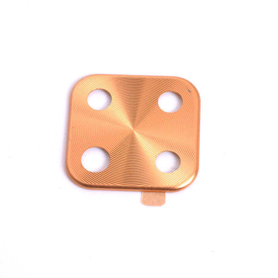 Huawei Mate 20 Pro Zore Metal Kamera Koruyucu Gold