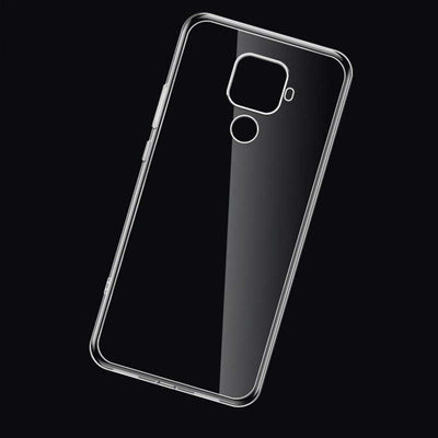 Huawei Mate 30 Lite Kılıf Zore Süper Silikon Kapak Renksiz