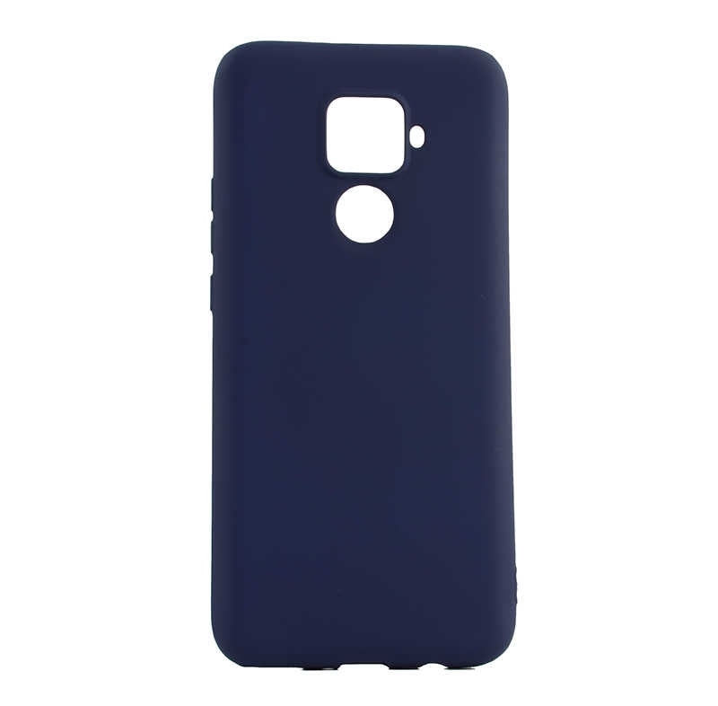 Huawei Mate 30 Lite Kılıf Zore Premier Silikon Kapak Lacivert