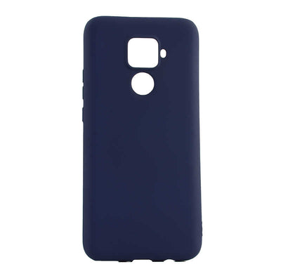 Huawei Mate 30 Lite Kılıf Zore Premier Silikon Kapak Lacivert