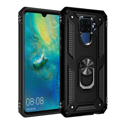 Huawei Mate 30 Lite Kılıf Zore Vega Kapak Siyah