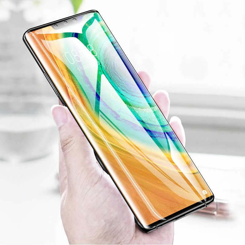Huawei Mate 30 Pro Zore Süper Pet Ekran Koruyucu Jelatin Siyah