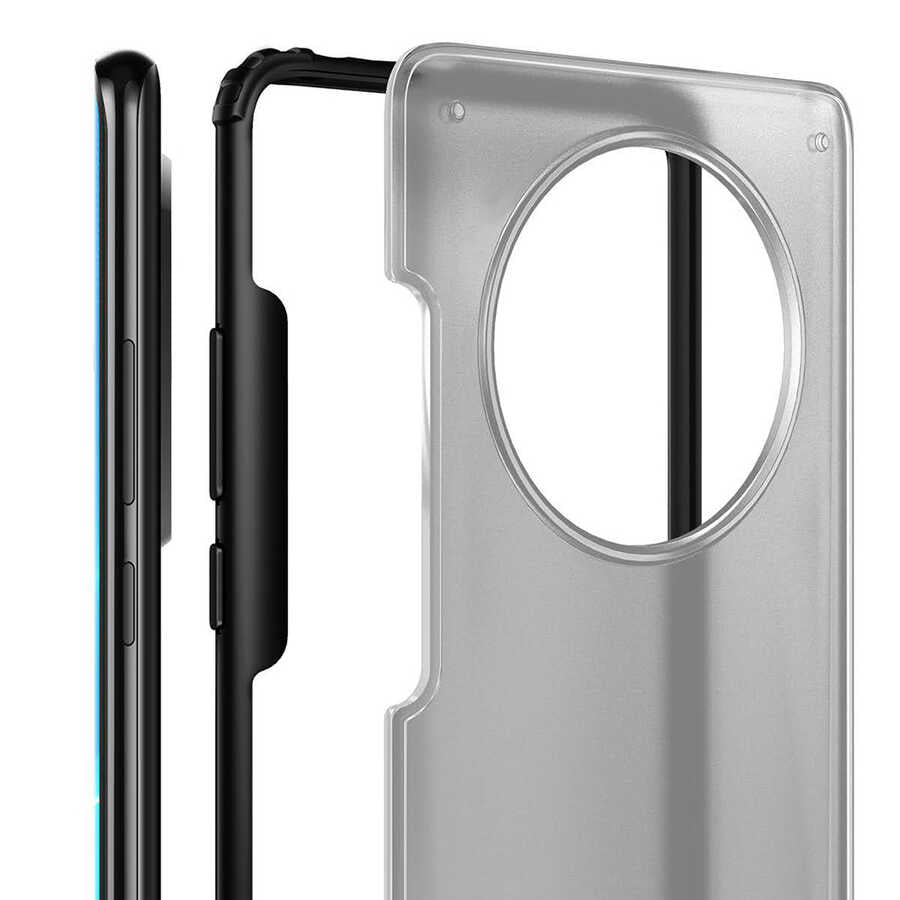 Huawei Mate 40 Pro Kılıf Zore Volks Kapak Siyah