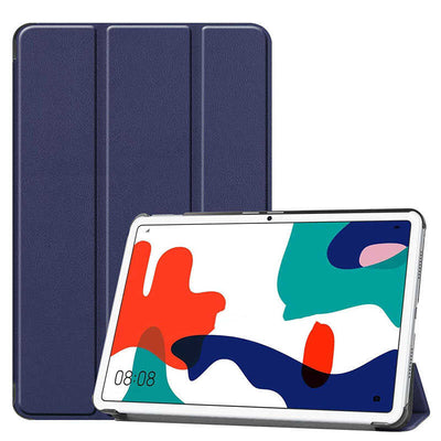 Huawei MatePad 10.4 Zore Smart Cover Standlı 1-1 Kılıf Pembe