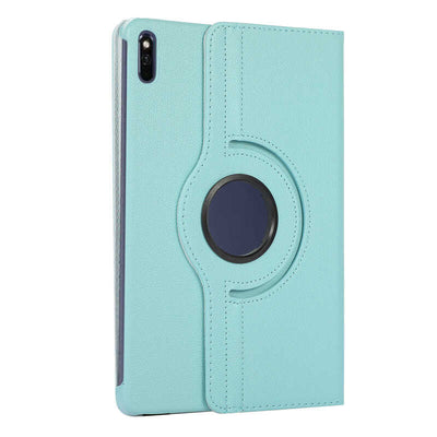 Huawei MatePad 11 (2021) Zore Dönebilen Standlı Kılıf Mavi