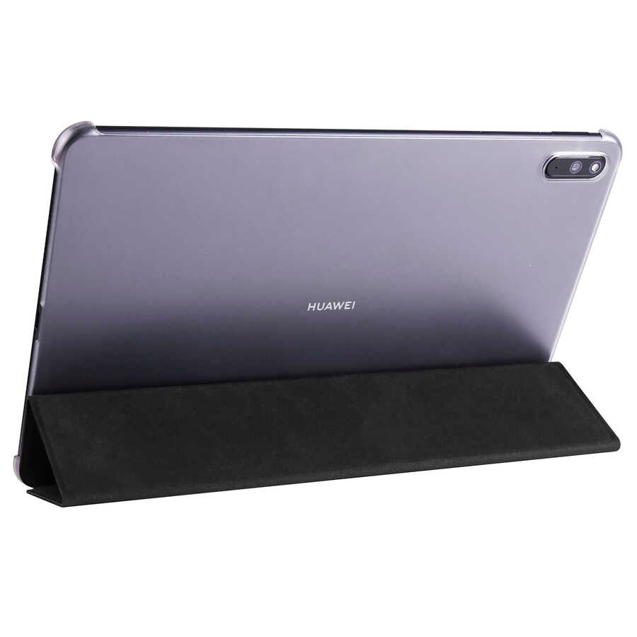 Huawei MatePad 11 (2021) Zore Smart Cover Standlı 1-1 Kılıf Siyah