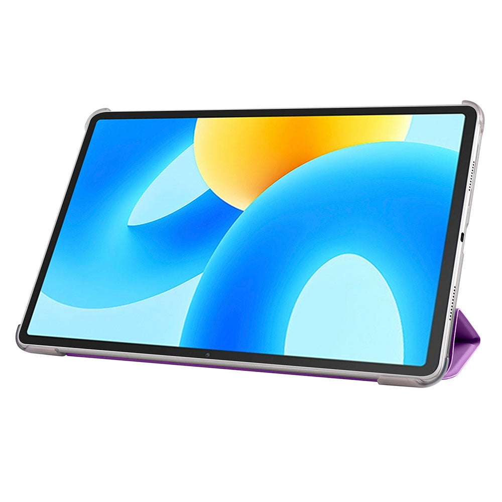 Huawei MatePad 11.5' 2023 Zore Smart Cover Standlı 1-1 Kılıf Mor