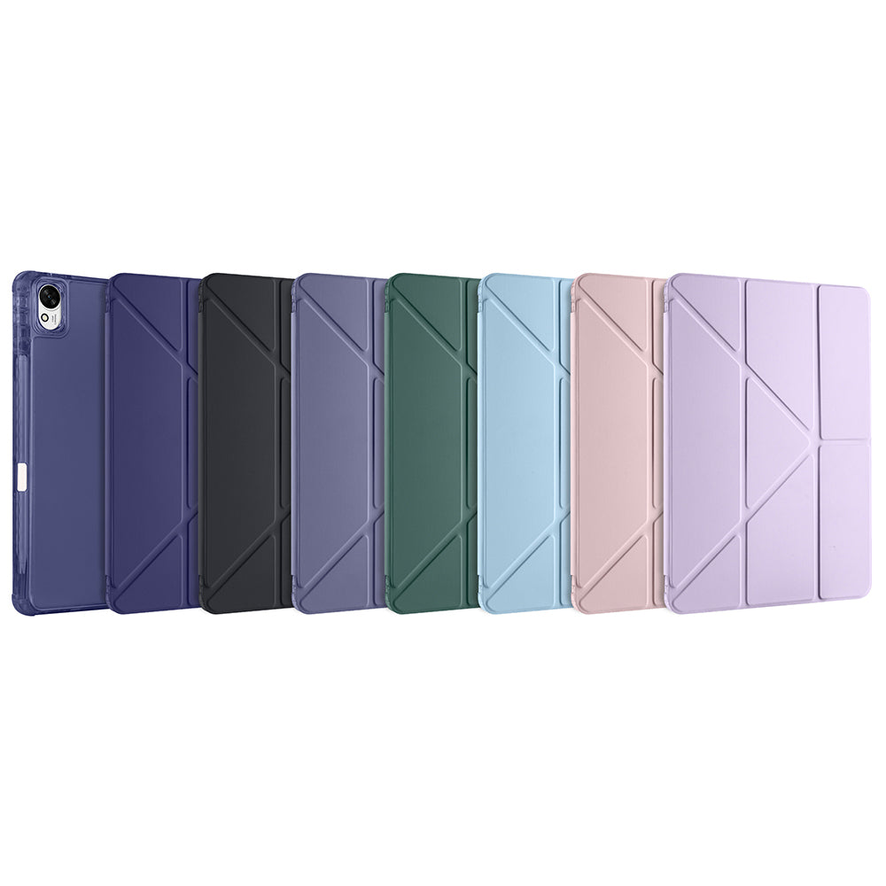 Huawei Matepad 11.5 2025 Kılıf Zore Tri Folding Kalem Bölmeli Standlı Kılıf