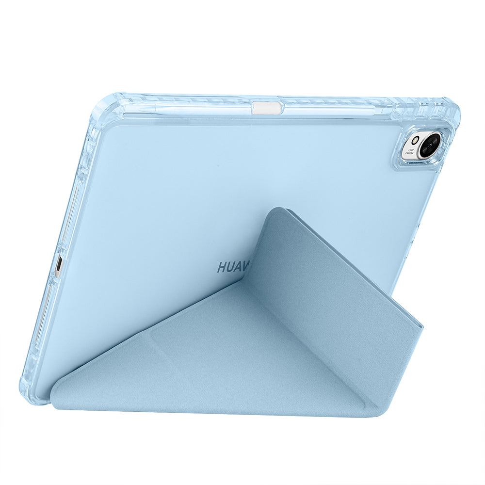 Huawei Matepad 11.5 2025 Kılıf Zore Tri Folding Kalem Bölmeli Standlı Kılıf