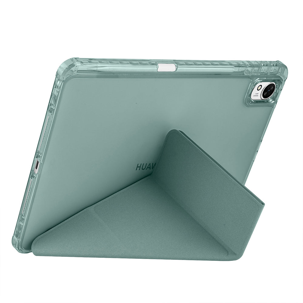 Huawei Matepad 11.5 2025 Kılıf Zore Tri Folding Kalem Bölmeli Standlı Kılıf