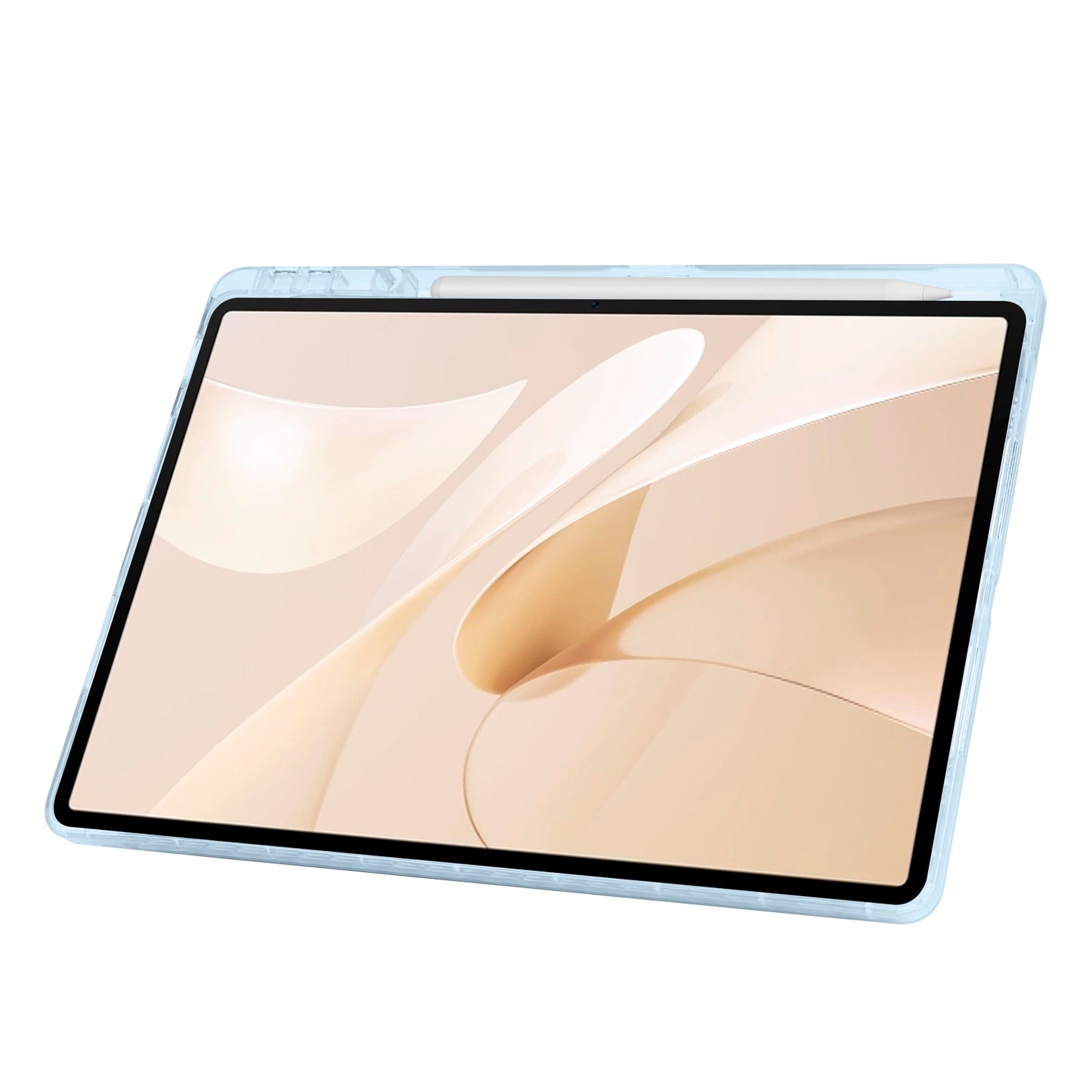 Huawei Matepad 12X Kılıf Zore Tri Folding Kalem Bölmeli Standlı Kılıf Mor