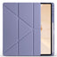 Huawei Matepad 12X Kılıf Zore Tri Folding Kalem Bölmeli Standlı Kılıf Mor