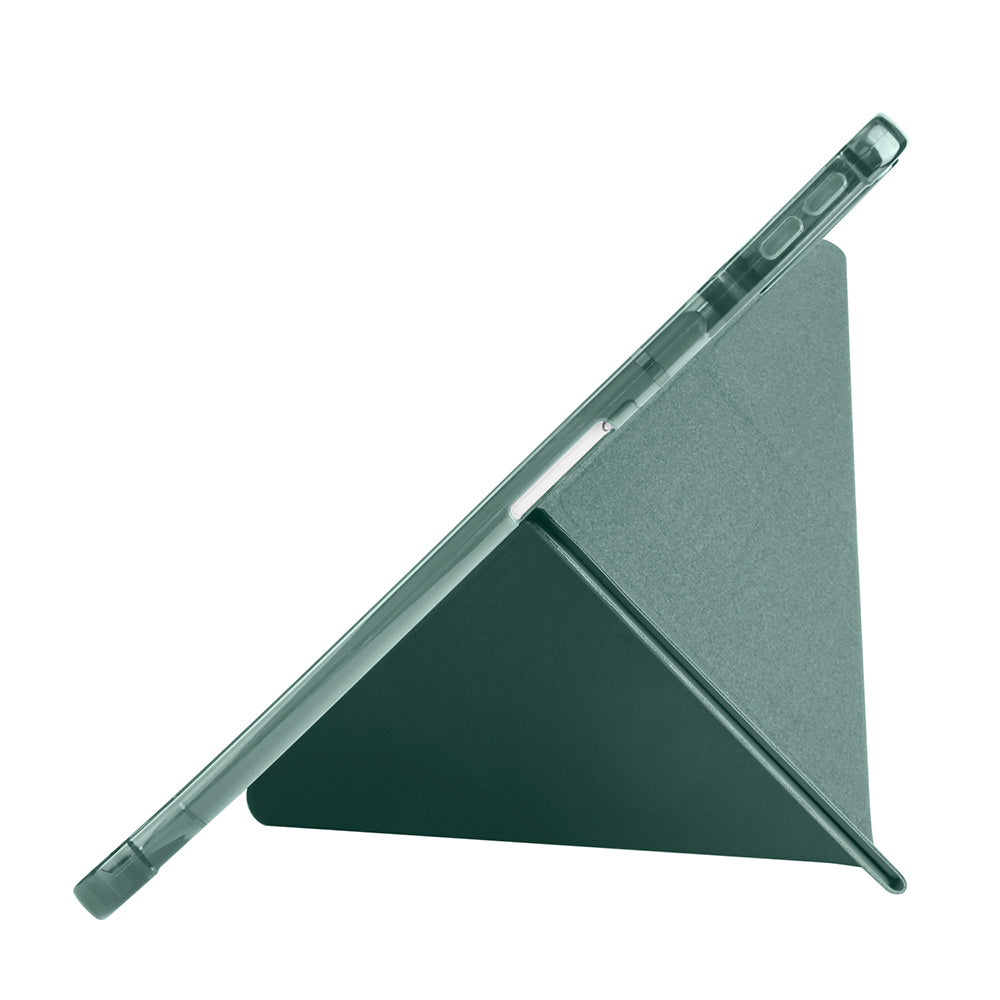 Huawei Matepad SE 11 Kılıf Zore Tri Folding Kalem Bölmeli Standlı Kılıf Mor