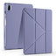 Huawei Matepad SE 11 Kılıf Zore Tri Folding Kalem Bölmeli Standlı Kılıf Mor