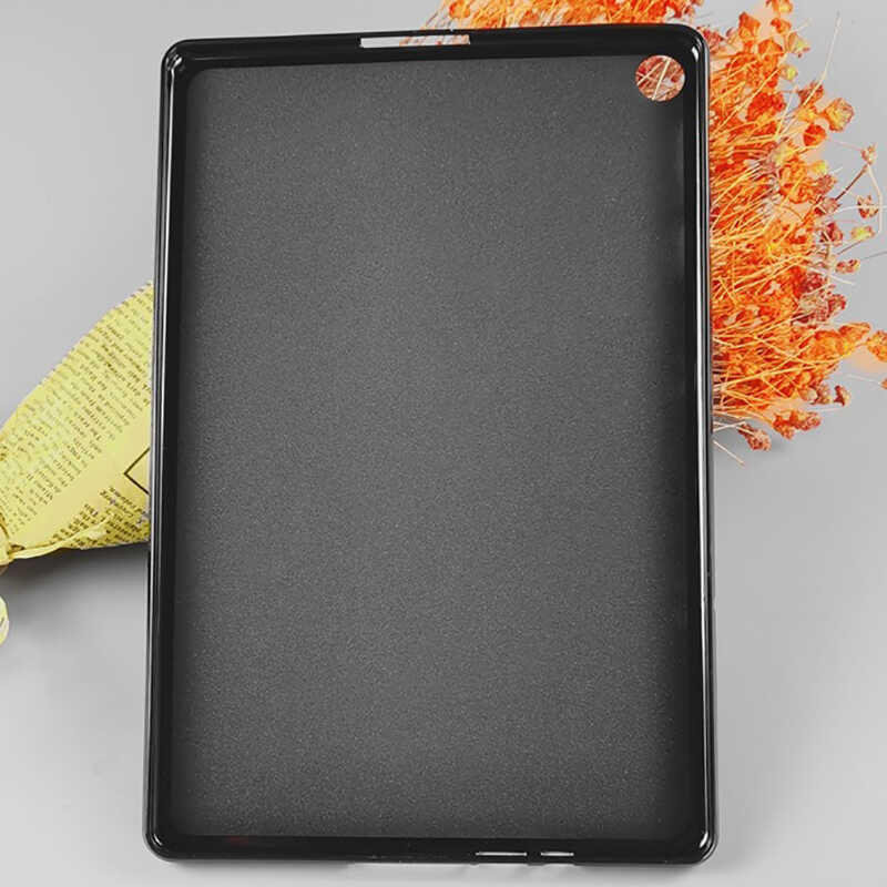 Huawei MatePad T10 Kılıf Zore Tablet Süper Silikon Kapak Renksiz