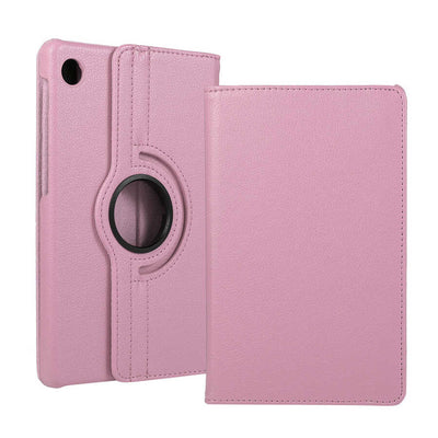 Huawei MatePad T10 Zore Dönebilen Standlı Kılıf Pembe Açık