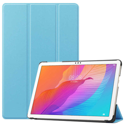 Huawei MatePad T10 Zore Smart Cover Standlı 1-1 Kılıf Rose Gold