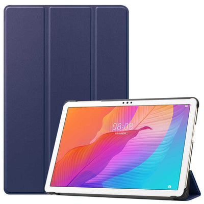 Huawei MatePad T10 Zore Smart Cover Standlı 1-1 Kılıf Lacivert