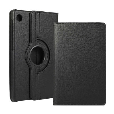 Huawei MatePad T10S Zore Dönebilen Standlı Kılıf Siyah