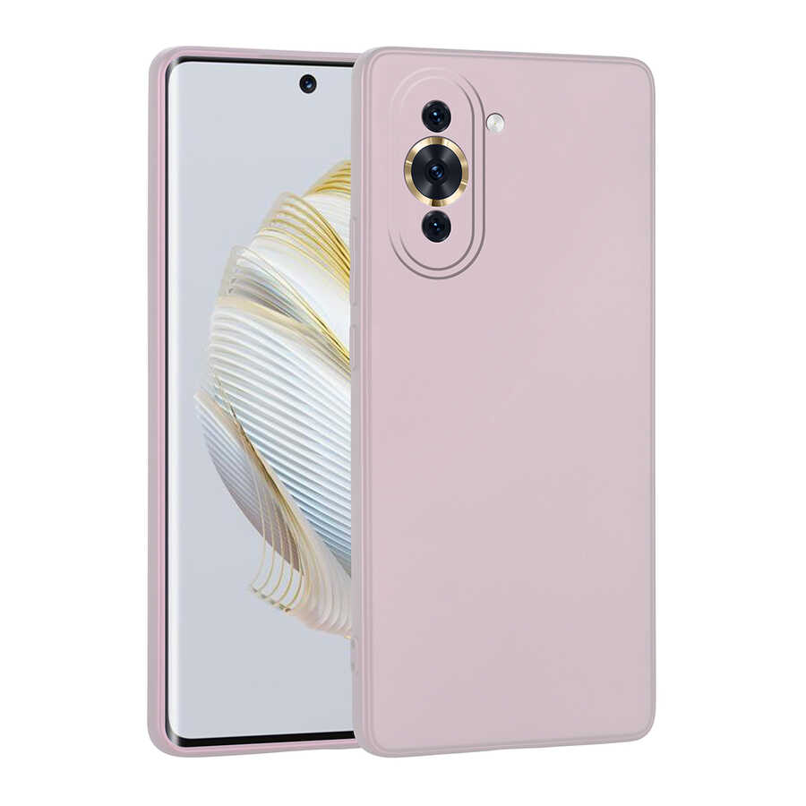 Huawei Nova 10 Kılıf Zore Premier Silikon Kapak Rose Gold