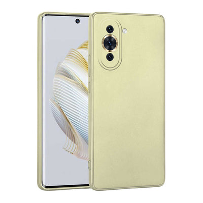 Huawei Nova 10 Kılıf Zore Premier Silikon Kapak Gold
