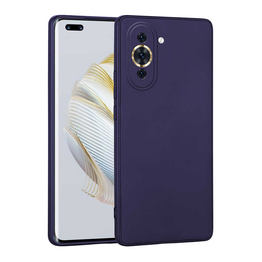 Huawei Nova 10 Pro Kılıf Zore Premier Silikon Kapak Lacivert