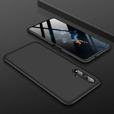 Huawei Nova 5T Kılıf Zore Ays Kapak Siyah