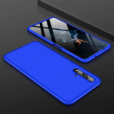 Huawei Nova 5T Kılıf Zore Ays Kapak Mavi