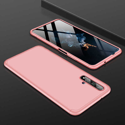 Huawei Nova 5T Kılıf Zore Ays Kapak Rose Gold