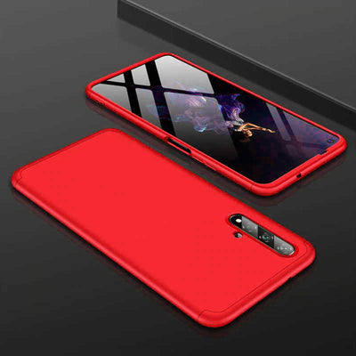 Huawei Nova 5T Kılıf Zore Ays Kapak Kırmızı