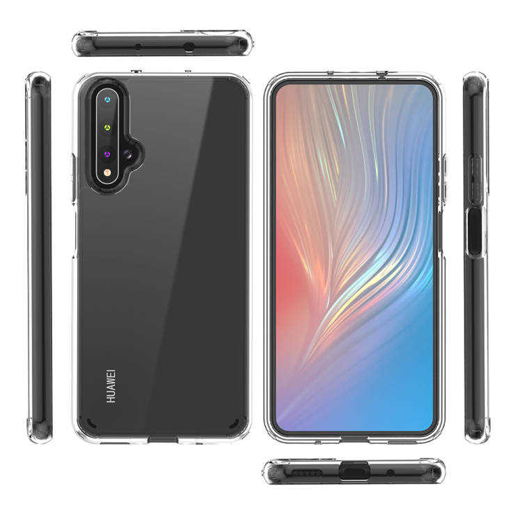 Huawei Nova 5T Kılıf Zore Coss Kapak Renksiz