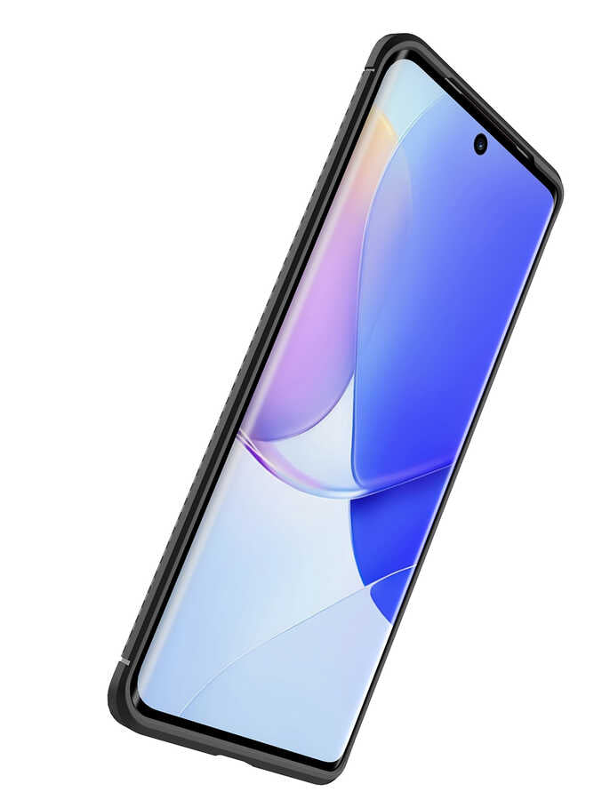 Huawei Nova 9 Kılıf Zore Negro Silikon Kapak Siyah