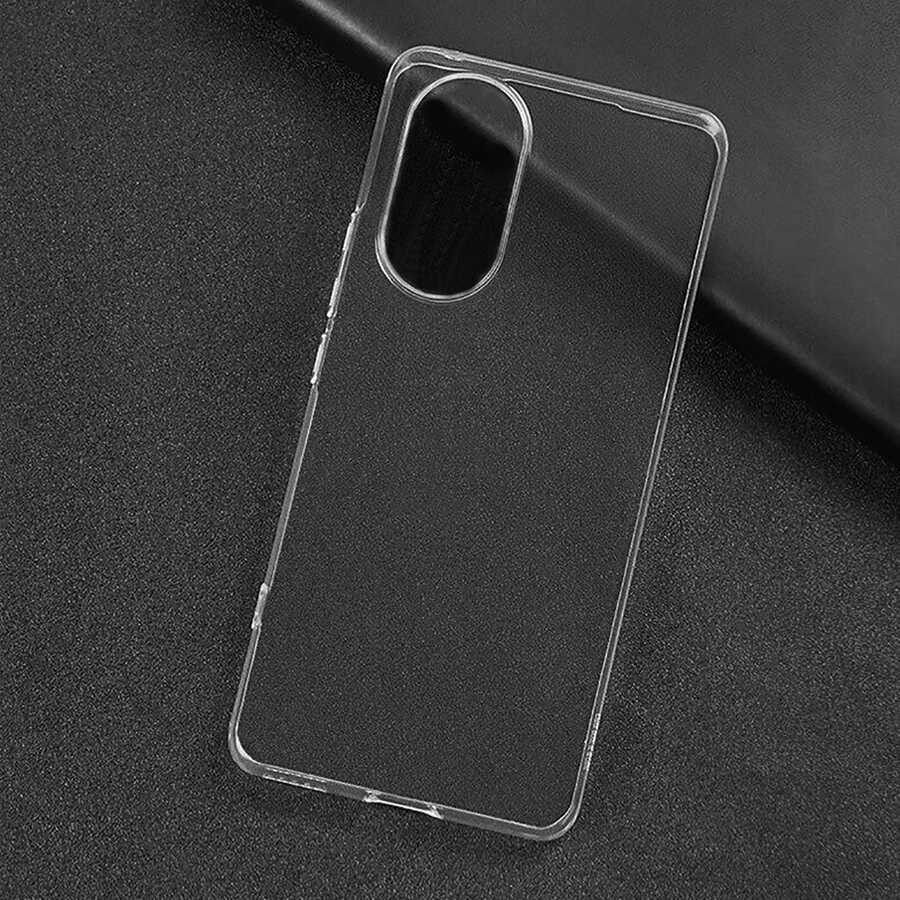 Huawei Nova 9 Kılıf Zore Süper Silikon Kapak Renksiz