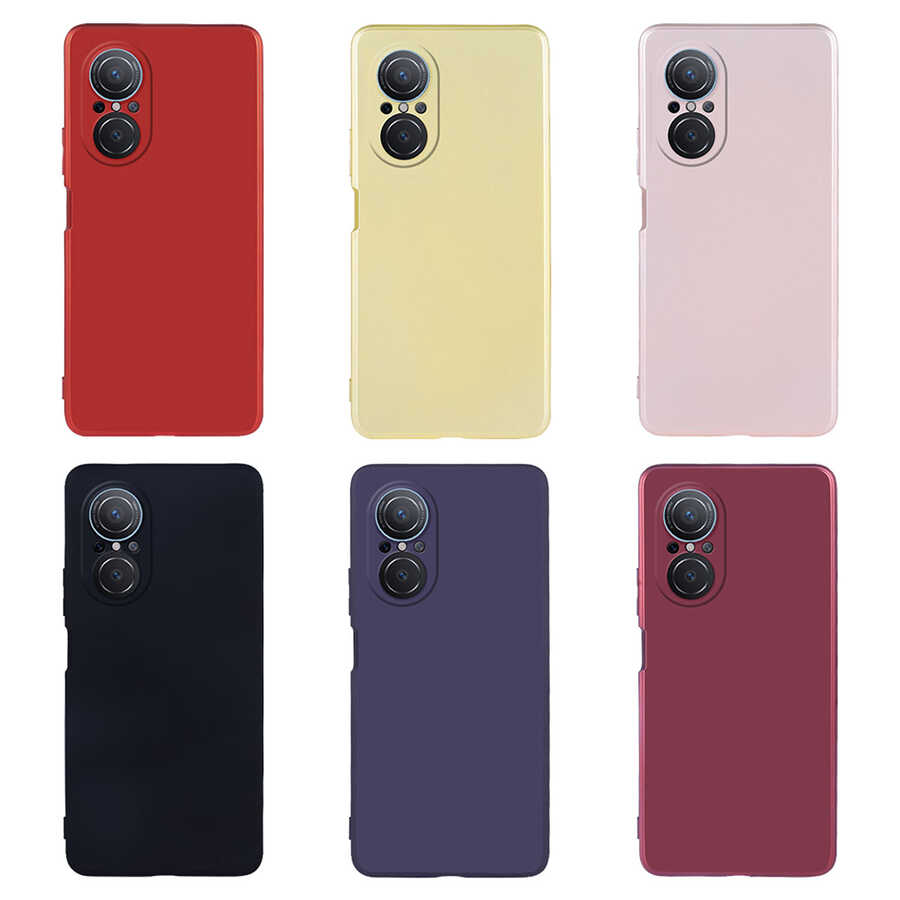 Huawei Nova 9 SE Kılıf Zore Premier Silikon Kapak Siyah