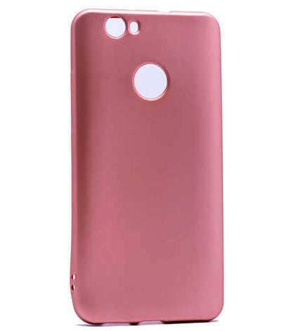 Huawei Nova Kılıf Zore Premier Silikon Kapak Rose Gold