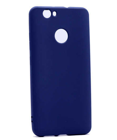 Huawei Nova Kılıf Zore Premier Silikon Kapak Lacivert