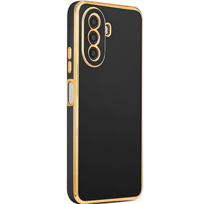 Huawei Nova Y70 Kılıf Zore Bark Kapak Siyah