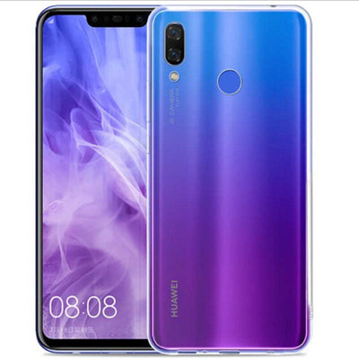 Huawei P Smart 2019 Kılıf Zore Süper Silikon Kapak Renksiz
