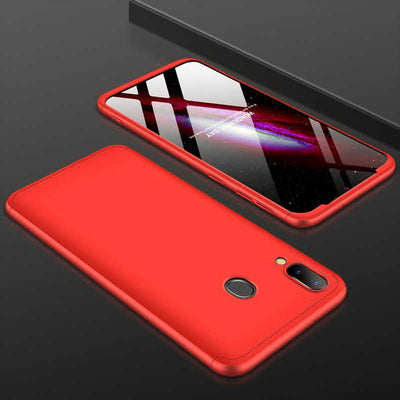 Huawei P Smart 2019 Kılıf Zore Ays Kapak Kırmızı