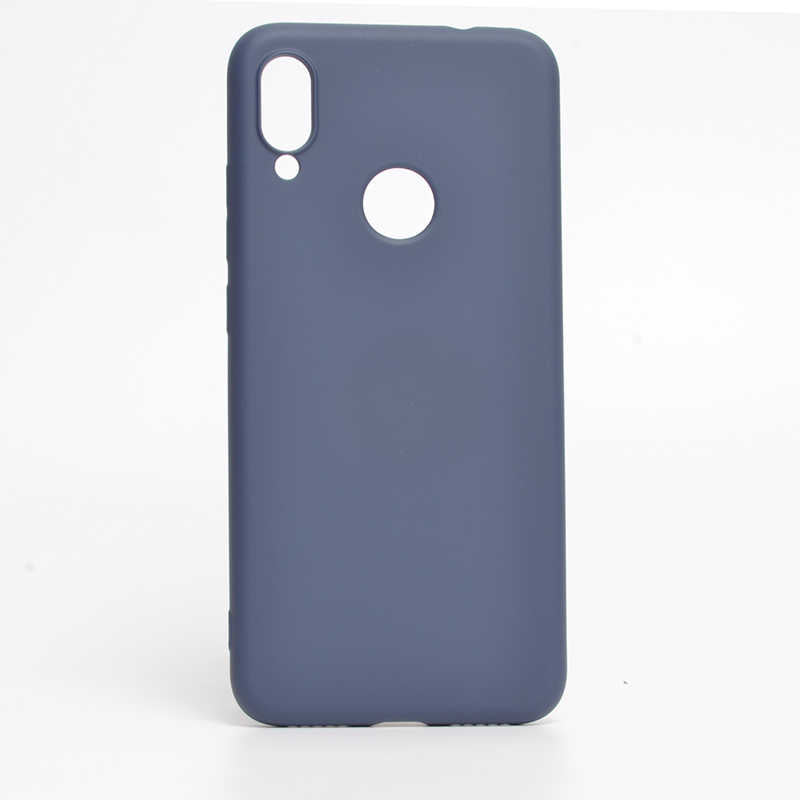 Huawei P Smart 2019 Kılıf Zore İnci Silikon Lacivert